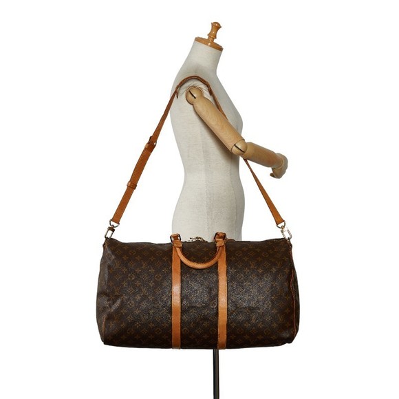 Louis Vuitton Keepall Bandouliere 55 Shoulder Bag M41414 Brown - Picture 13 of 13